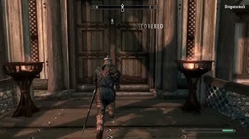 Secret scene if you talk to the jarl of Whiterun for the first time with Ulfrics axe - skyrim