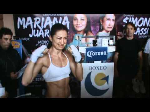 "Clash of Two Queens" training and Weighin, Boxeo ...