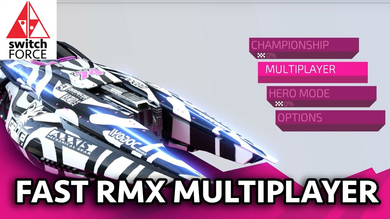 Fast RMX Gameplay - Multiplayer (Switch Games) -