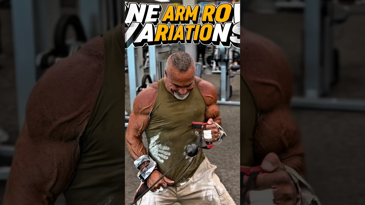 ONE ARM ROW VARIATIONS FOR BACK THICKNESS #workout #motivation #muscle #workouttips #exercise