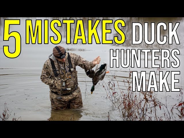 5 Mistakes Duck Hunters Make class=