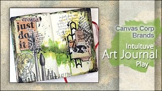 Canvas Corp Brands DT ~ Intuitive Art Journal Play