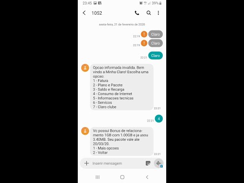 Vídeo: Como Enviar SMS Do Correio Para MTS