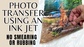 ✨ INKJET PHOTO TRANSFER: No Smearing, No Rubbing, Amazing Results