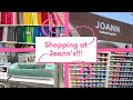 Joann Fabrics Shopping!! Shop with me @joannstores - Embroidery Etsy Business