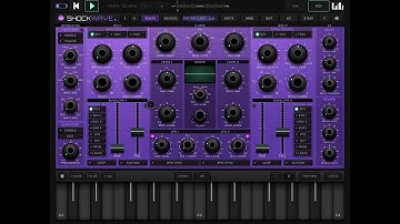 Shockwave - Tutorial: how to create a patch using sequencer, probability, modulation