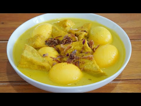 Cara Masak Telur Opor