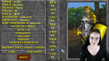 Clueless in Elder Scrolls II Daggerfall Part 13 - Soul of a Lich is insane