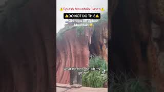 Splash Mountain Anxiety