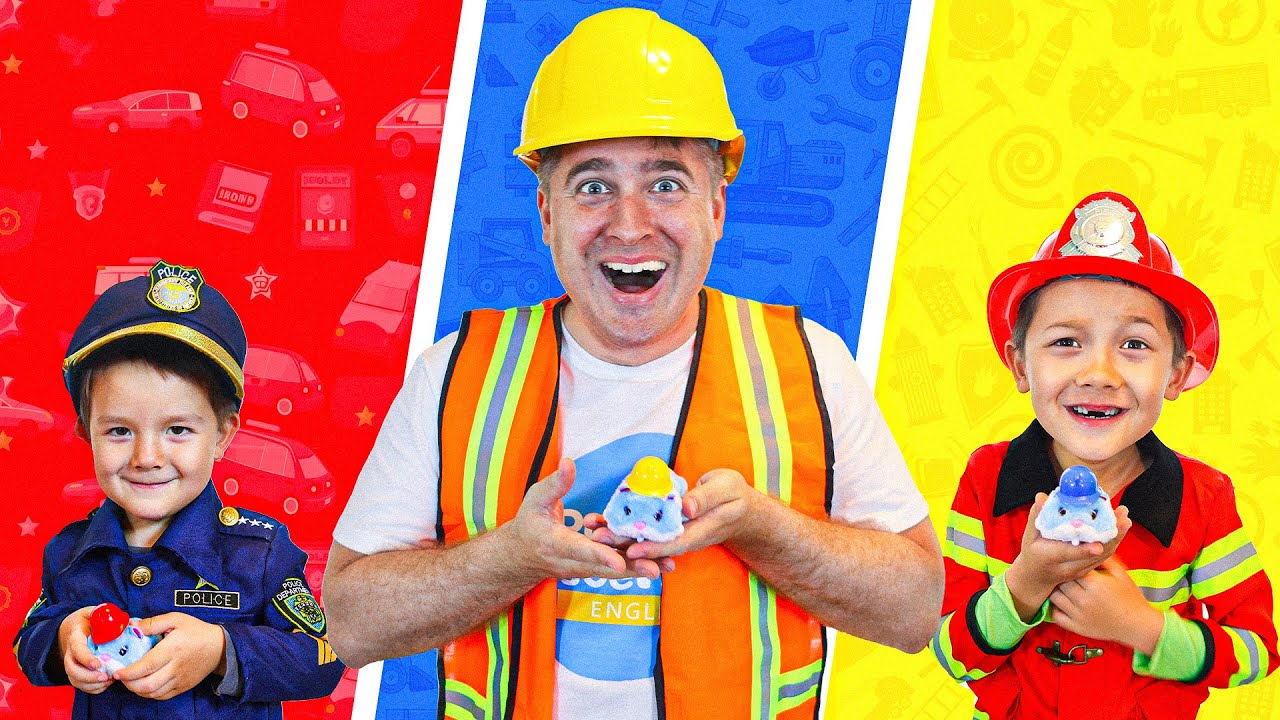 Hamster Professions Save the Cardboard City and Fireman, Policeman, Doctor I Can’t Sleep Story