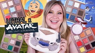 THIS MIGHT WIN FOR THE BEST MAKEUP COLLAB! Lethal x Avatar The Last Airbender Collection