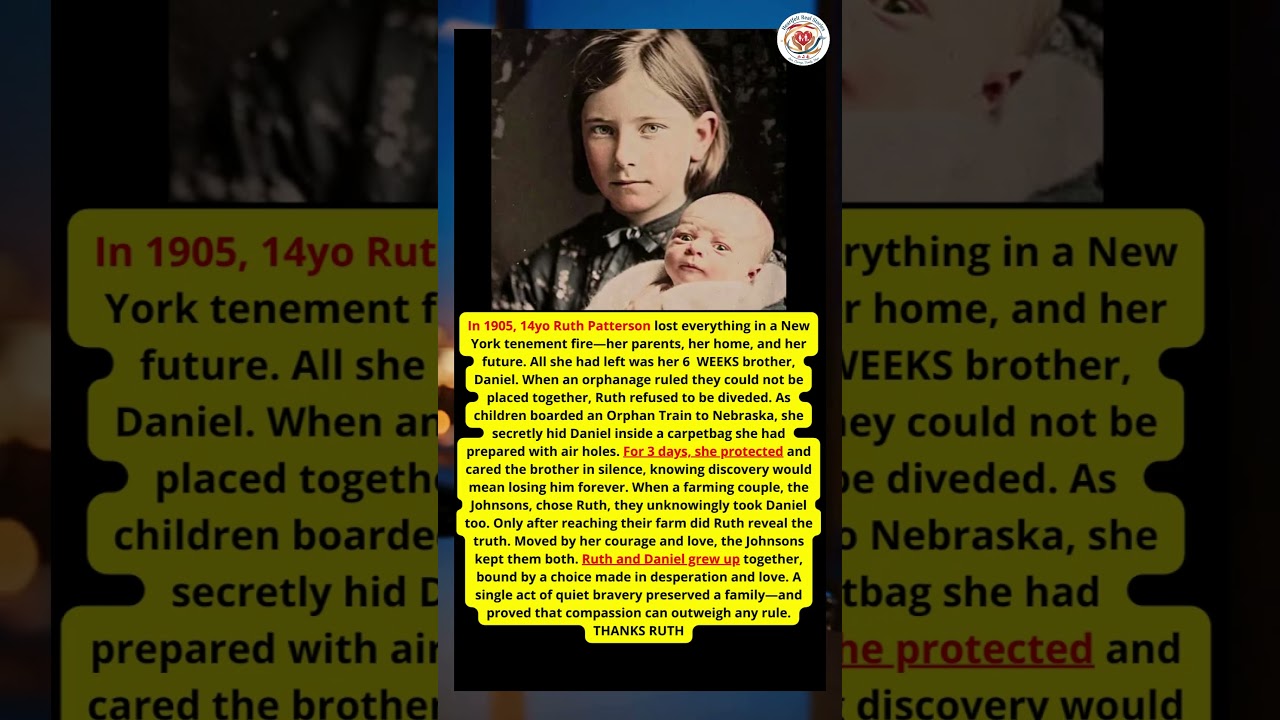 SHE HID HER BABY BROTHER IN A BAG—AND CHANGED BOTH THEIR LIVES