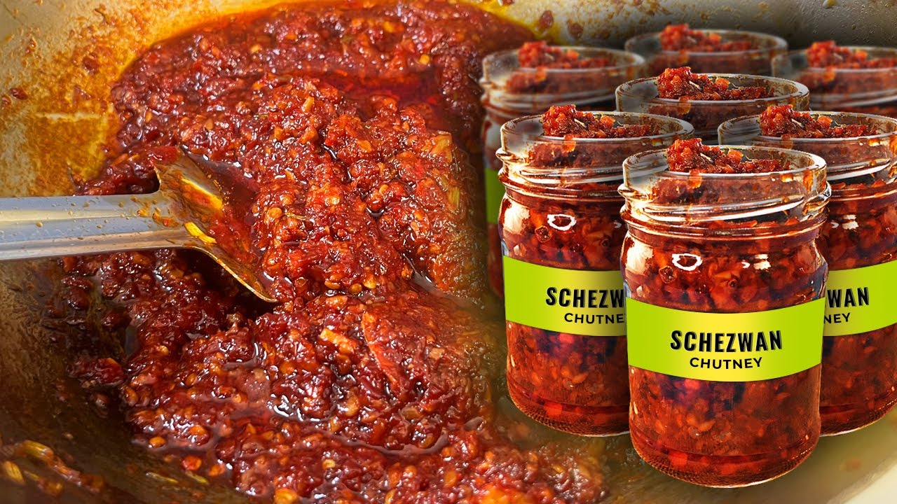 कम खर्च में आसानी से बनाये शेजवान चटनी, सबसे बेस्ट रिजल्ट | Homemade Schezwan Chutney Recipe