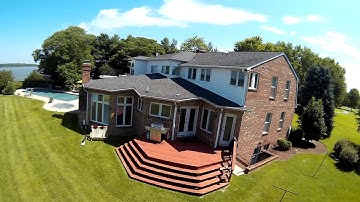 Filming Large River House DJI Phantom Mobius Action Cam