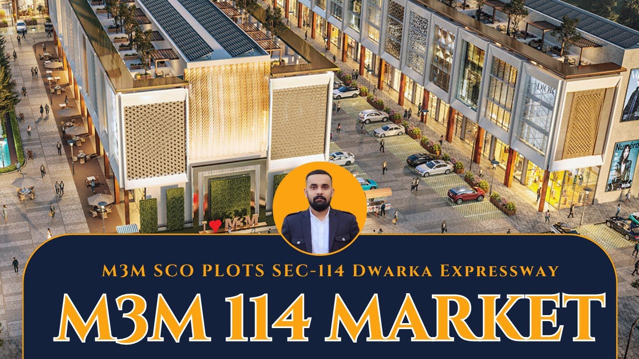 M3M 114 Market SCO | Commercial Plots | Dwarka Expressway | Sector 114 | New Update 