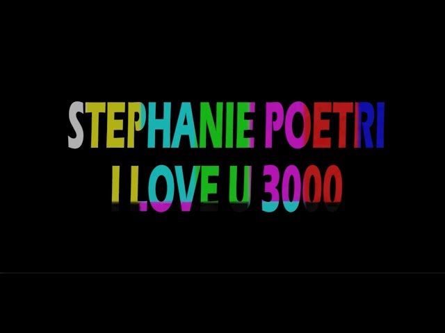 Stephanie Poetri - I Love U 3000 Lyrics [Remix] Terjemahan class=