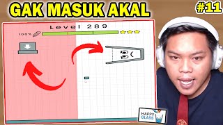 JANGAN COBA2 MAIN INI LU PADA YA, TAR GILA - Happy Glass #11 (Level 289 - 322) screenshot 5