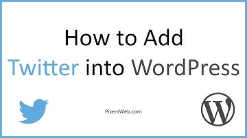 How to add a Twitter Link to your WordPress Website