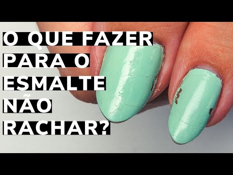 Por que meu Esmalte Craquela | Racha?