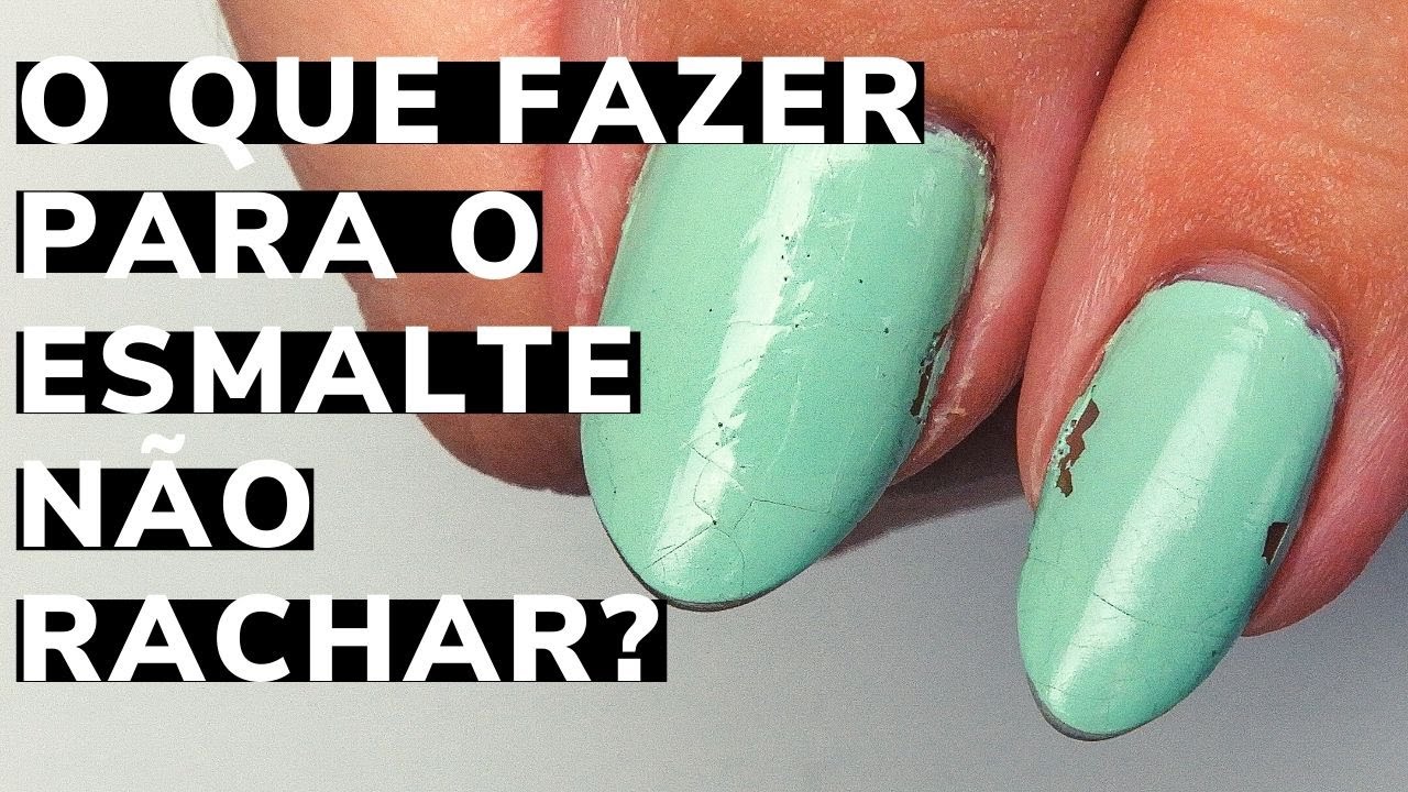 Por que meu Esmalte Craquela | Racha? - YouTube