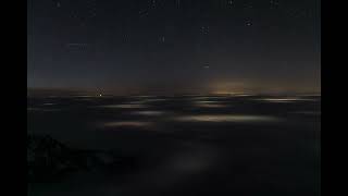 🌄🌌 Cloudscape Symphony: Breathtaking 4K Day to Night Hyperlapse of a Sea of Clouds 🌥️⛅️🌌✨