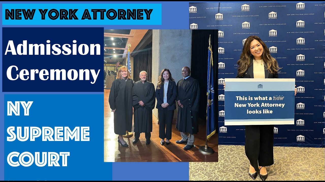 Come with me to my NY Attorney admission ceremony with the NY Supreme Court