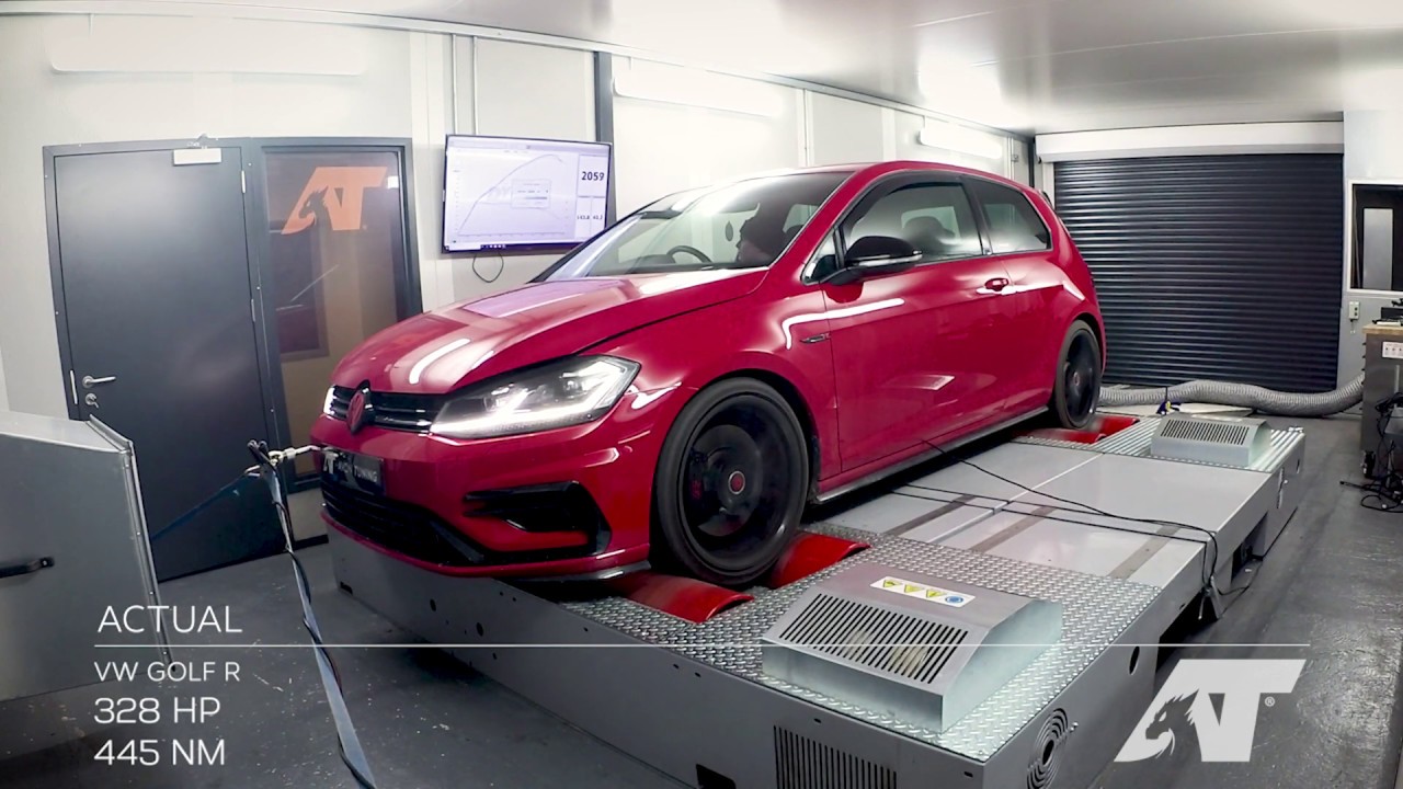 Dyno Run - VW Golf R: Stage 2 Remap - YouTube