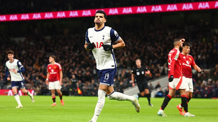 🏆 Résumé Épique du Quart de Finale Carabao Cup : Tottenham vs Manchester United 🏆