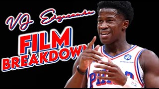 VJ Edgecombe SHINES in NBA Debut | VJ Edgecombe Film Breakdown