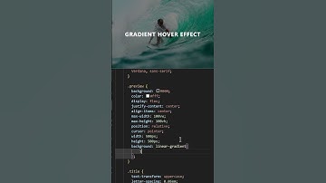 Gradient Hover Effect | HTML & CSS | Coding 🔥#shorts