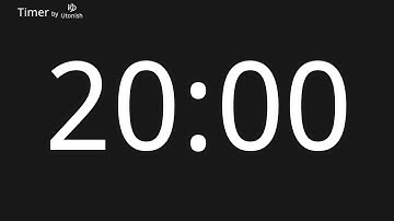20 Minute Countup Timer