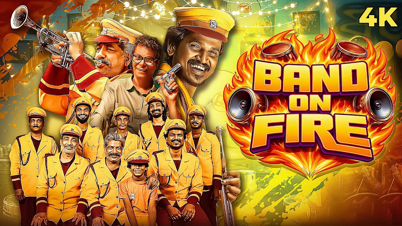 New South Thriller BAND ON FIRE Full Movie 4K Hindi Dubbed | Lukman Avaran, Indrans, Govind Vasantha