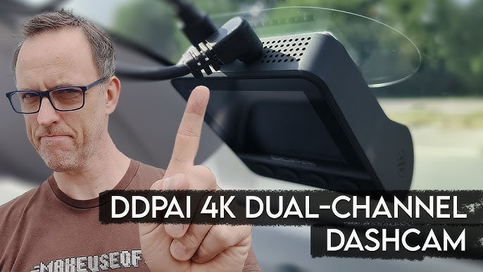 DDPAI 4K 90FPS Dual Dash Cam X5 Pro with Super Night Vision, Adas, GPS Tracking, Dual Storage