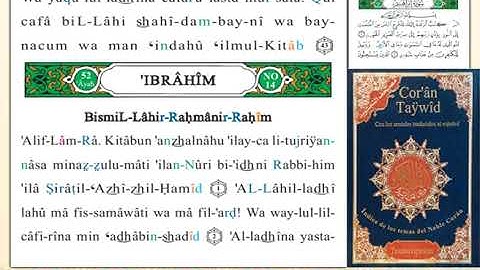 ختمة من مصحف التجويد باللغة الإسبانية الصفحة رقم 255
