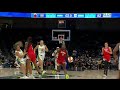 Coates takes out veronica burton on illegal screen  dallas wings vs las vegas aces