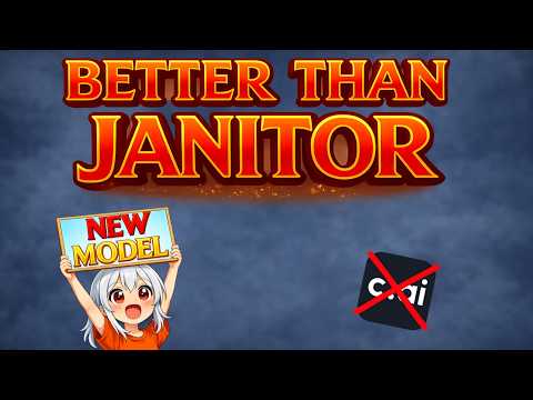 New Model! This Is a NEW Janitor/Chub & 262K Context Size! (Character.AI Alternative)