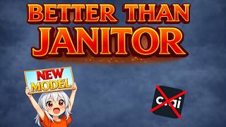 New Model! This Is a NEW Janitor/Chub & 262K Context Size! (Character.AI Alternative)