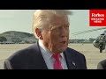 Trump: No Concern That Secondary Tariffs On Buyers Of Russian Oil Will Hurt U.S. Consumers