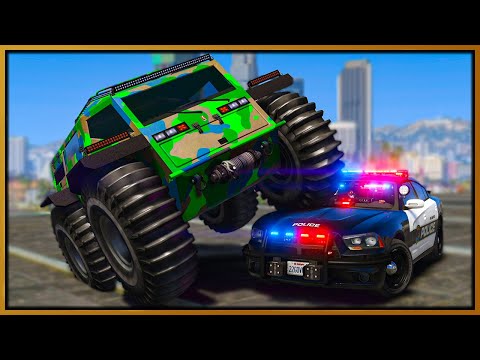 GTA 5 Roleplay - TROLLING COPS WITH INDESTRUCTIBLE CAR | RedlineRP