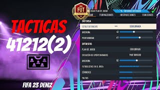 LAS TACTICAS MAS META? DE FIFA 23 POST PARCHE ✔(41212/2) TACTICAS E INSTRUCCIONES fifa23 ultimate