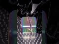 Cutting a holographic soap brick with surreal precision #ai #asmr #abstract