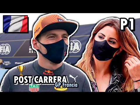 ¿Max Verstappen Ligando? | Entrevista Max Verstappen  post-carrera GP Francia 2021 [Español]