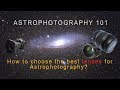 ASTROPHOTOGRAPHY 101: How to choose the best lenses for astrophotography? TUTORIAL - 4K