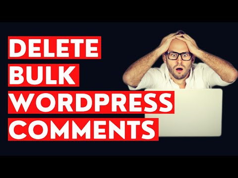 How To Delete Bulk Spam Comment on WordPress