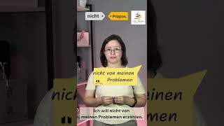 Отрицание в немецком - nicht, kein