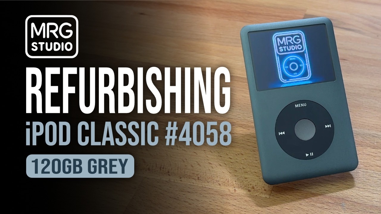 Refurbishing an iPod Classic | 120GB Grey #4058 - YouTube