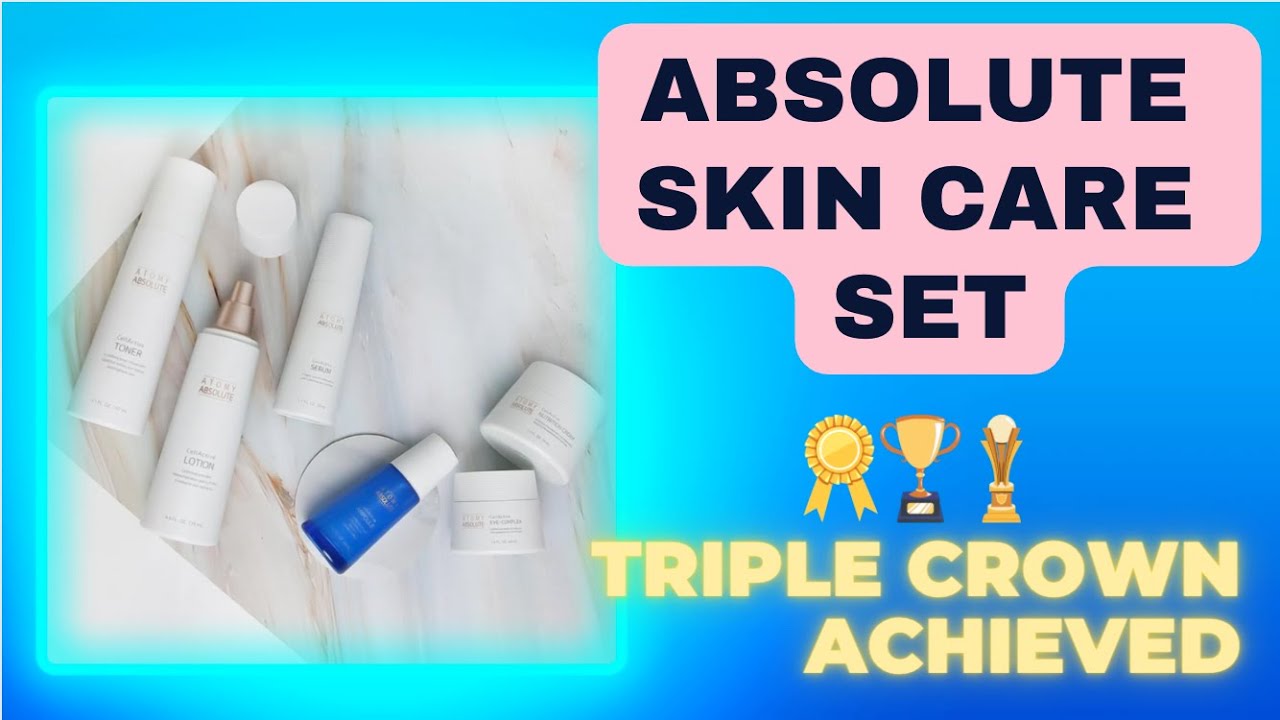 The reason why the Absolute Skin Care is the best! | Triple Crown|Absolute product