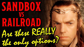 The Sandbox vs the Railroad in D&D (and a 3rd option no one talks about)