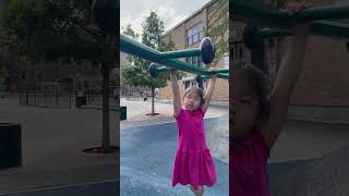 Monkey bars practice