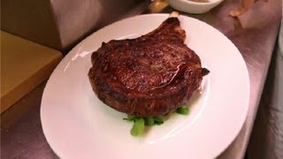 OvenBaked Rib Eye Steak : Meat Dishes